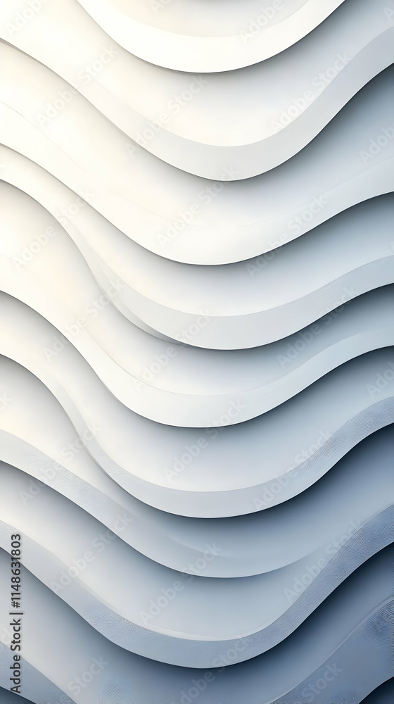 Obraz premium Abstract 3D Wave Background