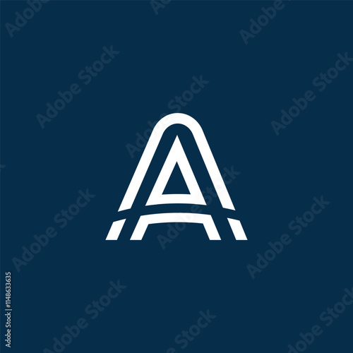 Elegant A Letter Logo Template