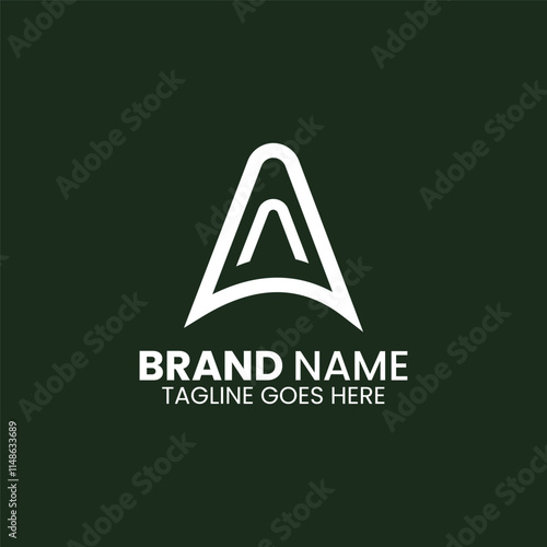 Elegant A Letter Logo Template