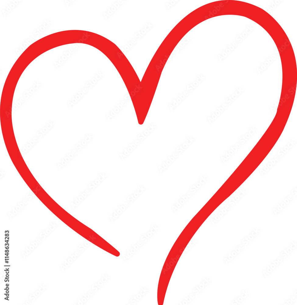 Heart clip art design on plain white transparent isolated background for card, shirt, hoodie, sweatshirt, apparel, tag, mug, icon, poster or badge Heart clip art design on plain white transparent isolated background for card, shirt, hoodie, sweatshirt, apparel, tag, mug, icon, poster or badge