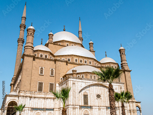 Cairo Citadel or Citadel of Saladin, Egypt on a clear morning