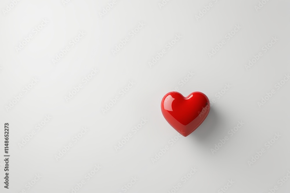 a red heart on a white background a red heart on a white background