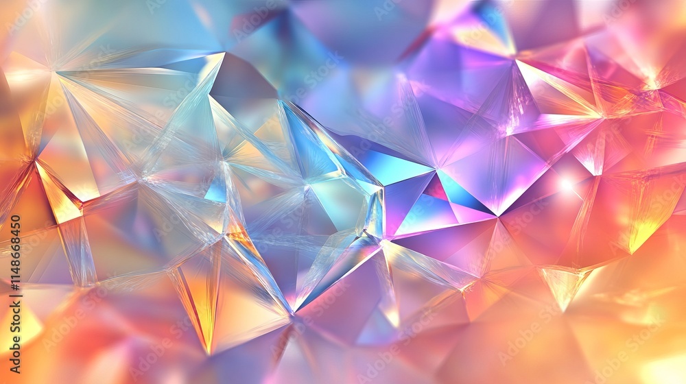 Crystal Light Reflections Overlay for Background in Vector Illustration Crystal Light Reflections Overlay for Background in Vector Illustration