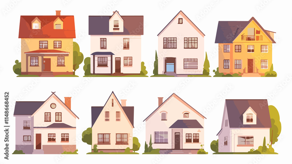 Real Estate Agent Chalk Icon Flat Vector Style Real Estate Agent Chalk Icon Flat Vector Style