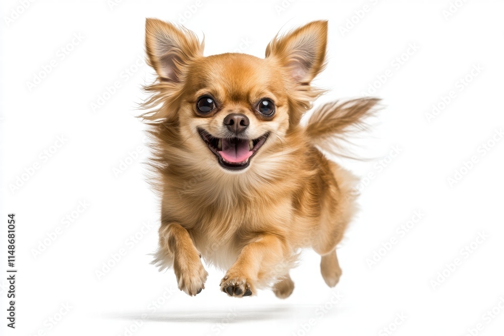 Happy Jumping Chihuahua Dog Happy Jumping Chihuahua Dog