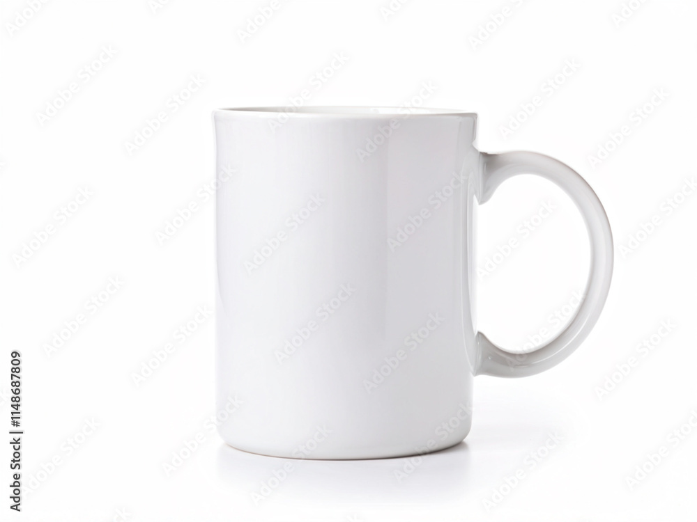 Close up of white mug mockup isolated on white background view. 11oz Blank Mug. Blank product. Coffee cup mockup. Mug ceramic blank. Close up of white mug mockup isolated on white background view. 11oz Blank Mug. Blank product. Coffee cup mockup. Mug ceramic blank.