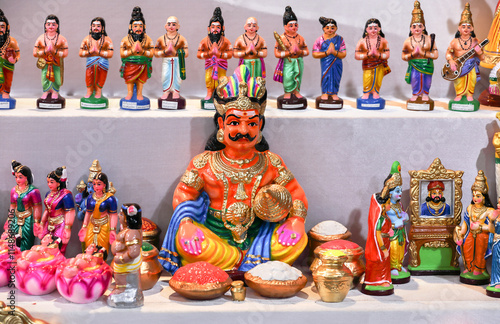 Ghatotkacha  doll in Dasara dolls golu festival	