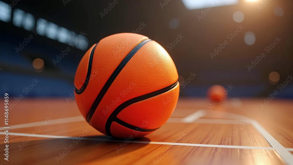 Dynamic Gaming Action with a Blurred Central Ball Dynamic Gaming Action with a Blurred Central Ball