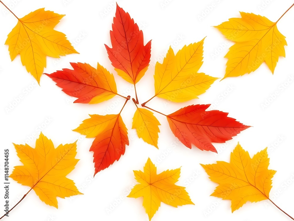 Fototapeta premium autumn maple leaves
