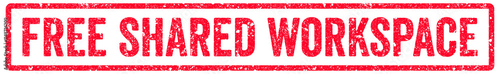 Free Shared Workspace Stamp Transparent Seal, Red Grunge Free Shared Workspace Word Rubber Stamp Seal Free Shared Workspace Stamp Transparent Seal, Red Grunge Free Shared Workspace Word Rubber Stamp Seal