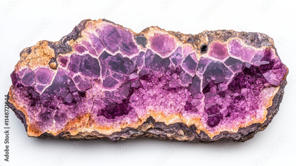 A stunning purple mineral showcasing intricate crystal formations and natural textures. A stunning purple mineral showcasing intricate crystal formations and natural textures.