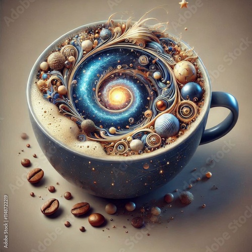 The whole world of coffee in a single cup of cappuccino
