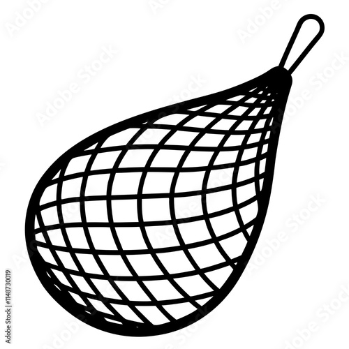 fishing net vector illustration