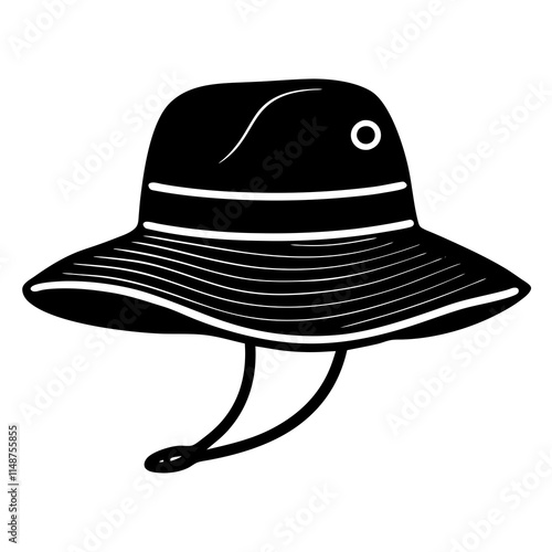 Fisherman's Hat vector illustration