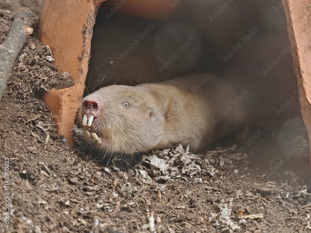 The Naked Mole-Rat, Heterocephalus glaber, is a research animal extensively studied for its exceptional longevity, resistance to cancer, and insights into aging and genetics research organism The Naked Mole-Rat, Heterocephalus glaber, is a research animal extensively studied for its exceptional longevity, resistance to cancer, and insights into aging and genetics research organism
