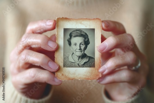 Holding Memories Aged in Gentle Hands photo