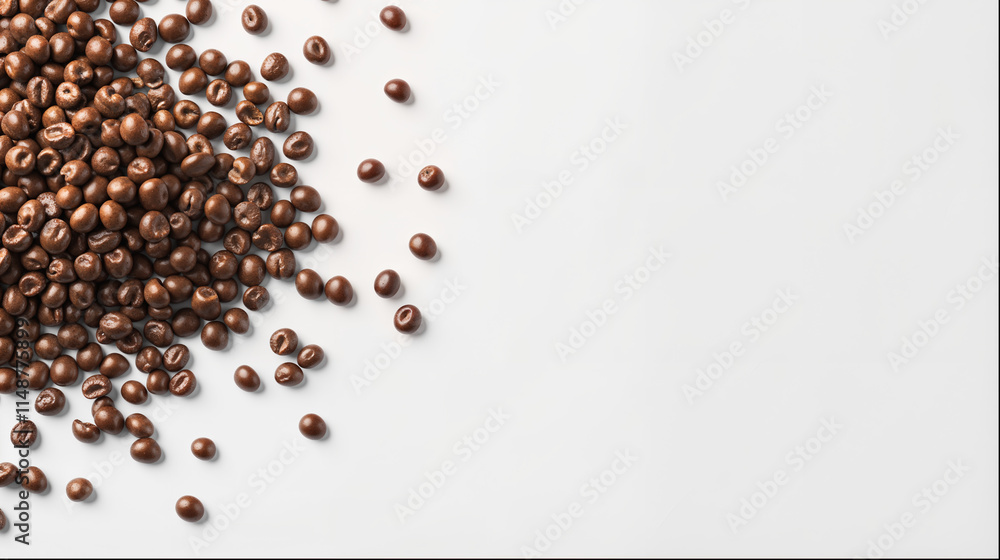 coffee beans background isolated on white background with the space fpr the text coffee beans background isolated on white background with the space fpr the text