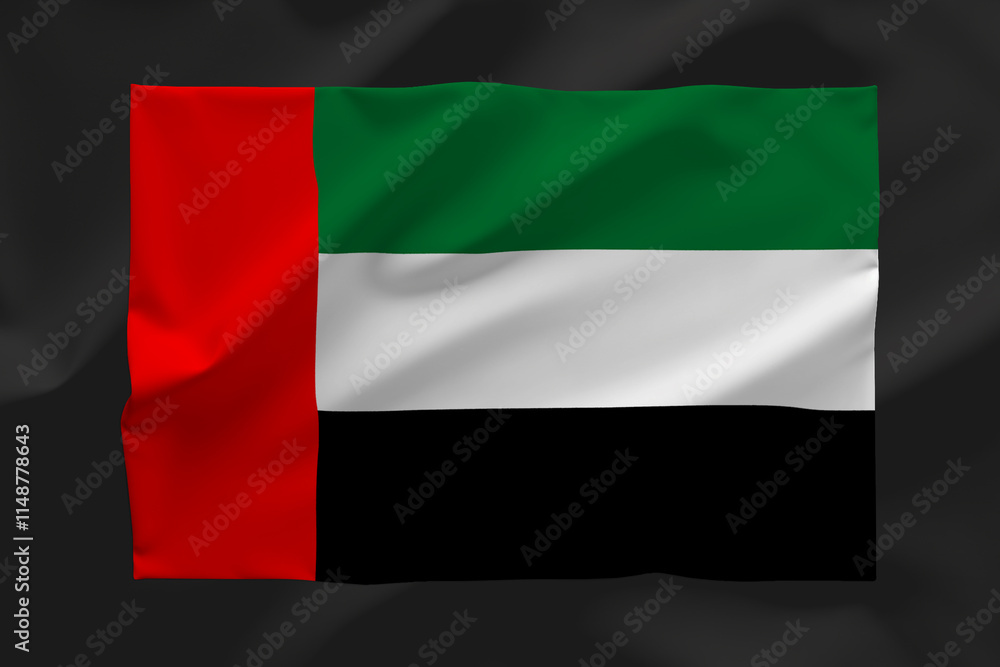 Obraz premium united arab emirates flag