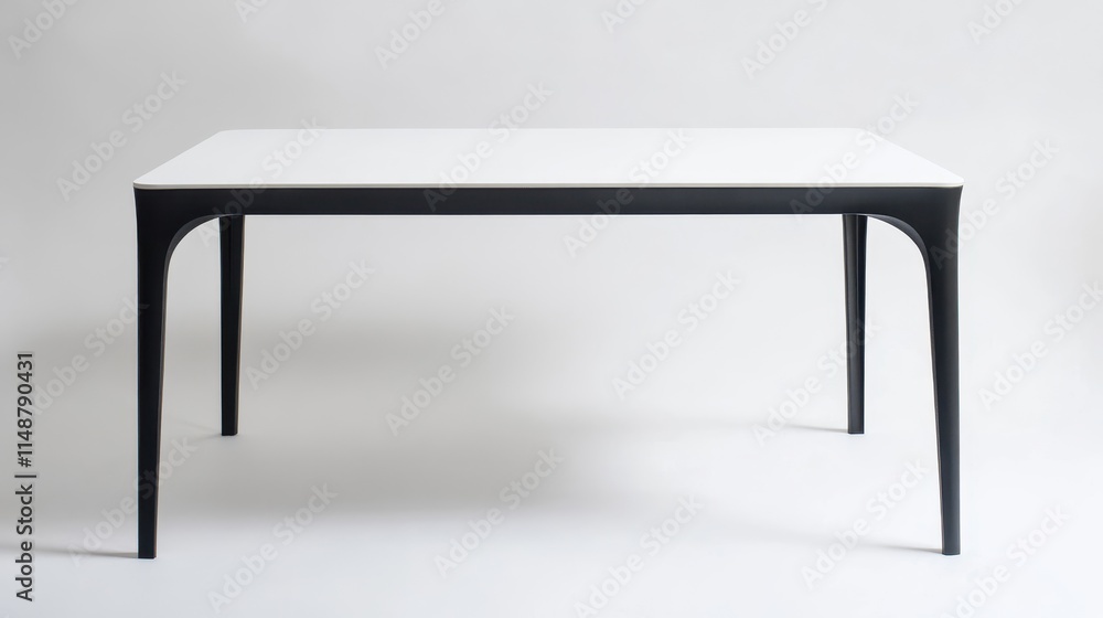 Modern Minimalist Table with Sleek Design and Smooth Surface Modern Minimalist Table with Sleek Design and Smooth Surface