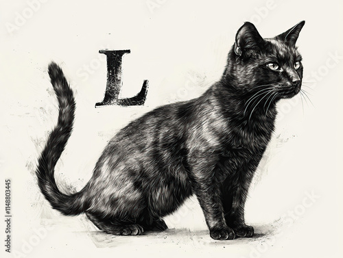 cat, alphabet, feline, letters, typography, design, artistic, creative, cute, playful, whimsical, stylized, paw, tail, ears, whiskers, kitty, illustration, decorative, unique, charming, expressive, me