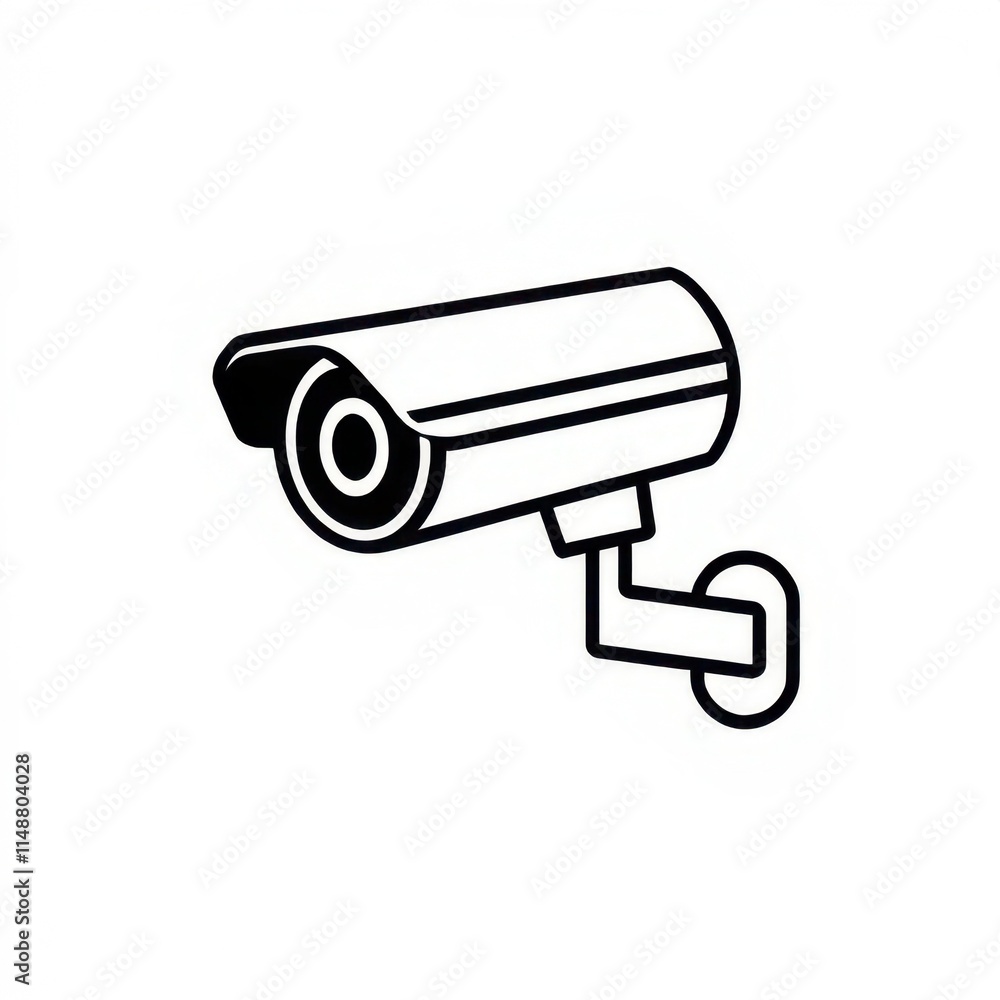 security camera isolated on white background security camera isolated on white background
