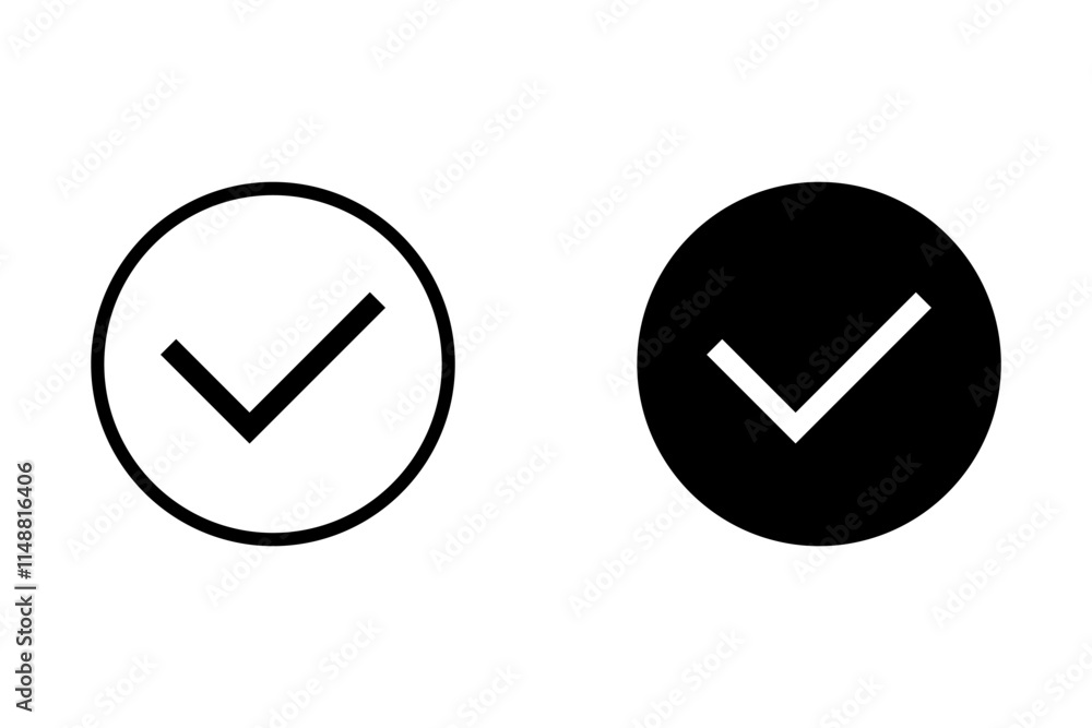 Checkmark cross. Isolated vector sign symbol. Checkmark cross icon set. , for your website design, logo, app, UI Vector design. User icon, silhouette isolated on white background. Checkmark cross. Isolated vector sign symbol. Checkmark cross icon set. , for your website design, logo, app, UI Vector design. User icon, silhouette isolated on white background.