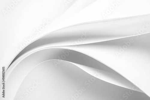 Wallpaper Mural Bright paper, white paper texture as background or texture. Torontodigital.ca