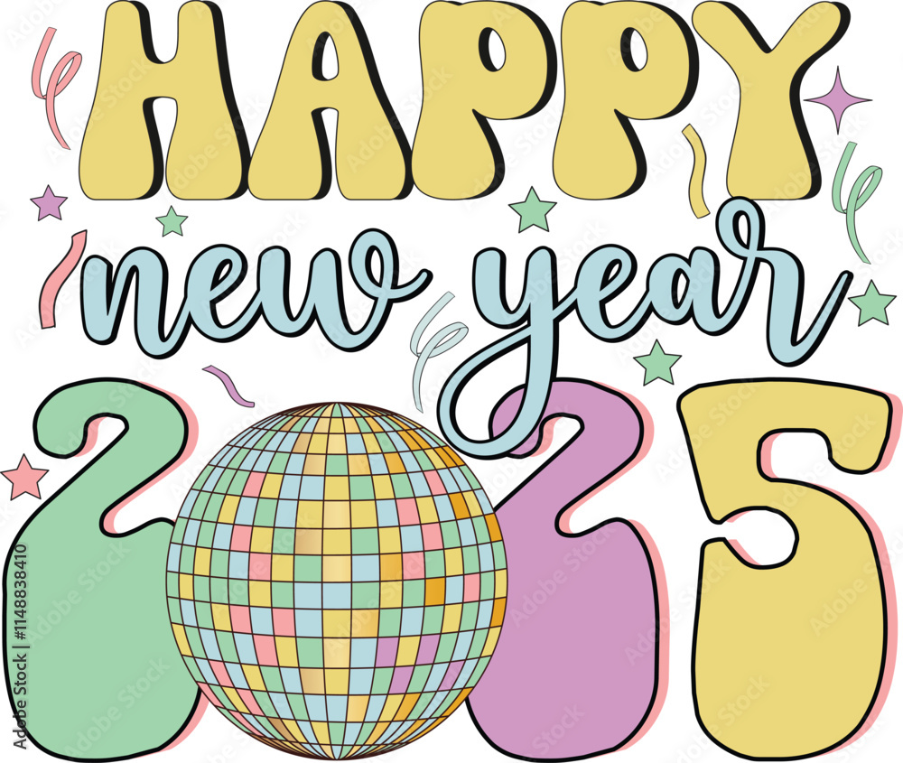 Retro New Year 2025, Happy New Year 2025, New Year PNG, New Year SVG, Sublimation Design Bundle, Vintage New Year, Countdown to 2025, New Year Clipart, Festive Graphics, Holiday Sublimation, Retro Par Retro New Year 2025, Happy New Year 2025, New Year PNG, New Year SVG, Sublimation Design Bundle, Vintage New Year, Countdown to 2025, New Year Clipart, Festive Graphics, Holiday Sublimation, Retro Par