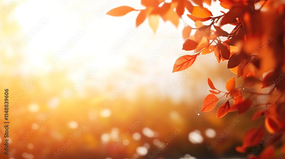 Autumn Leaves Bathed in Warm Sunlight with a Soft Focus Creating a Dreamy Background for Seasonal Imagery and Nature Inspired Creations Autumn Leaves Bathed in Warm Sunlight with a Soft Focus Creating a Dreamy Background for Seasonal Imagery and Nature Inspired Creations