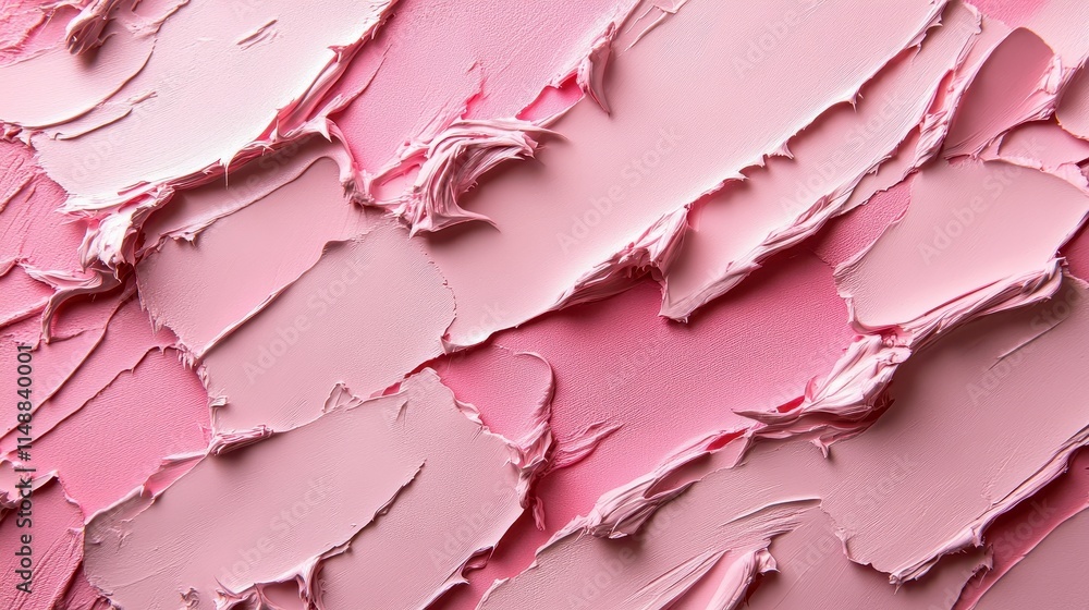 Obraz premium Smooth, matte pastel pink texture