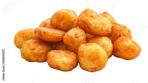 Tater tots isolate on transparency background png