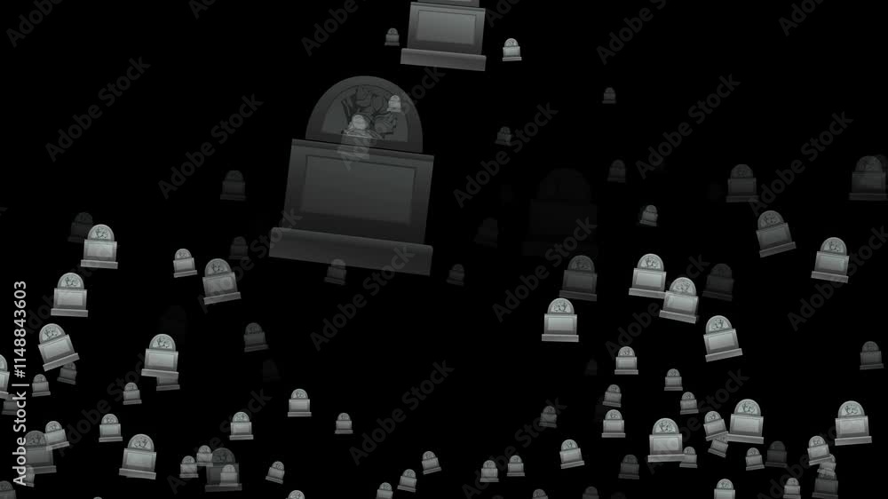animated emoji tombstone, gravestone emoji animation, animated grave ...