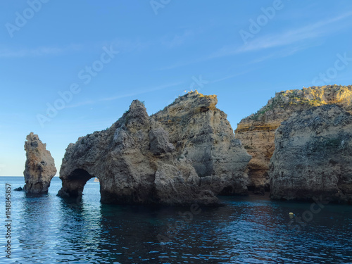 rocks in the ocean