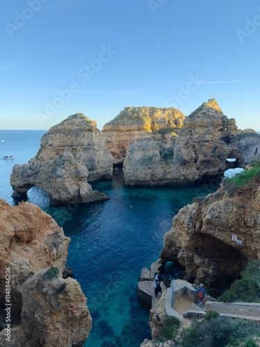 the coast of the Algarve