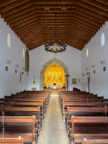 interior of the church