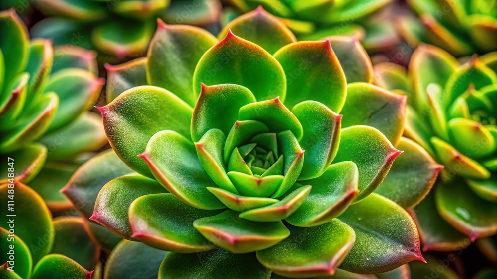 Close-up of Gollum Jade Plant Succulent, Crassula ovata Gollum, Detailed Texture, Green Leaves Close-up of Gollum Jade Plant Succulent, Crassula ovata Gollum, Detailed Texture, Green Leaves
