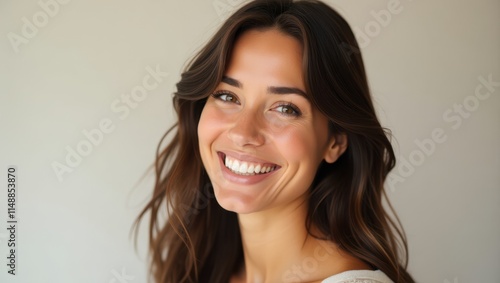 Woman smiling for the camera