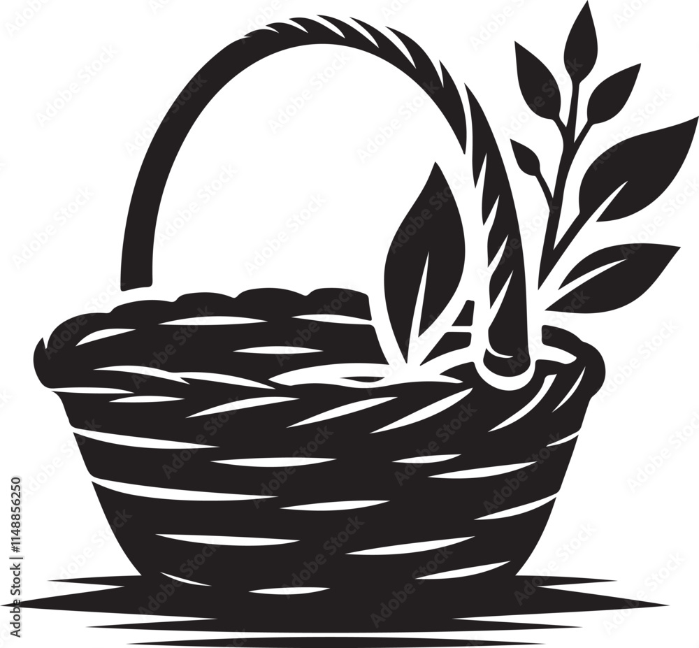 Fototapeta premium basket with vegetables