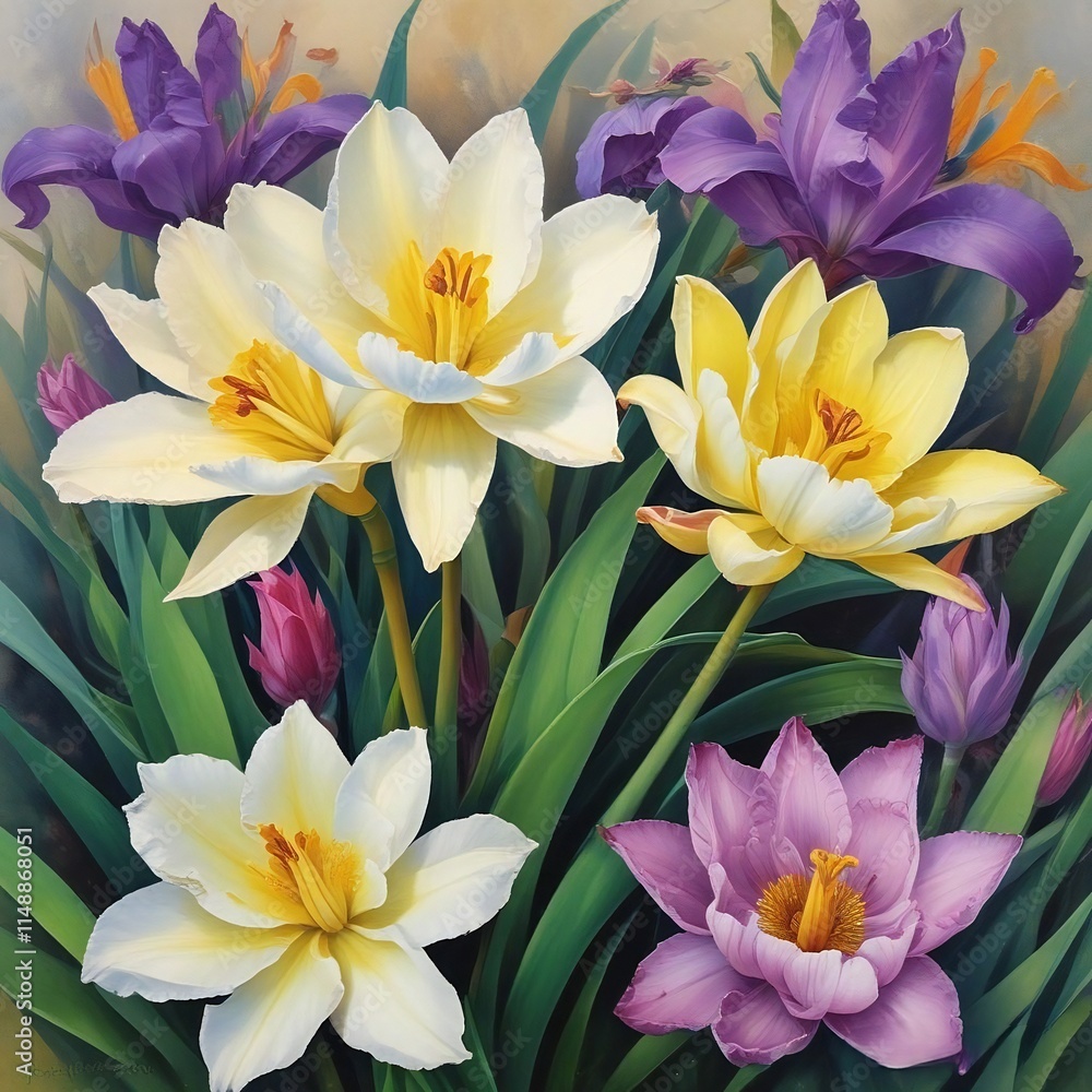 Fototapeta premium Flowers 