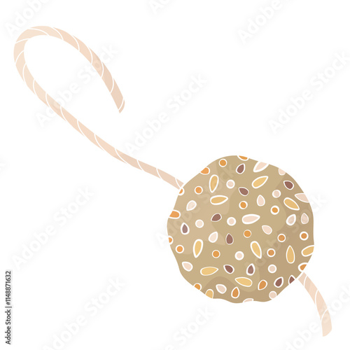 birds seed fat ball for feeding  wild birds