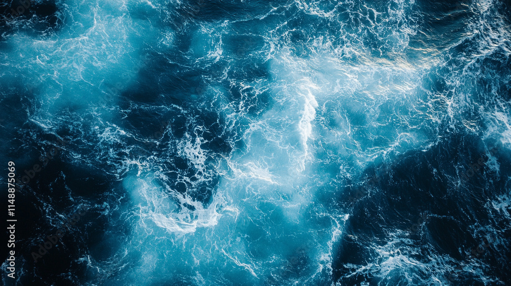 mesmerizing aerial view of the deep blue sea, showcasing its dynamic surface with waves symbolizing chaos, freedom, and life's unpredictable flow. A scene evoking wonder and introspection mesmerizing aerial view of the deep blue sea, showcasing its dynamic surface with waves symbolizing chaos, freedom, and life's unpredictable flow. A scene evoking wonder and introspection