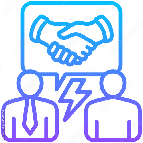 Conflict Resolution Icon