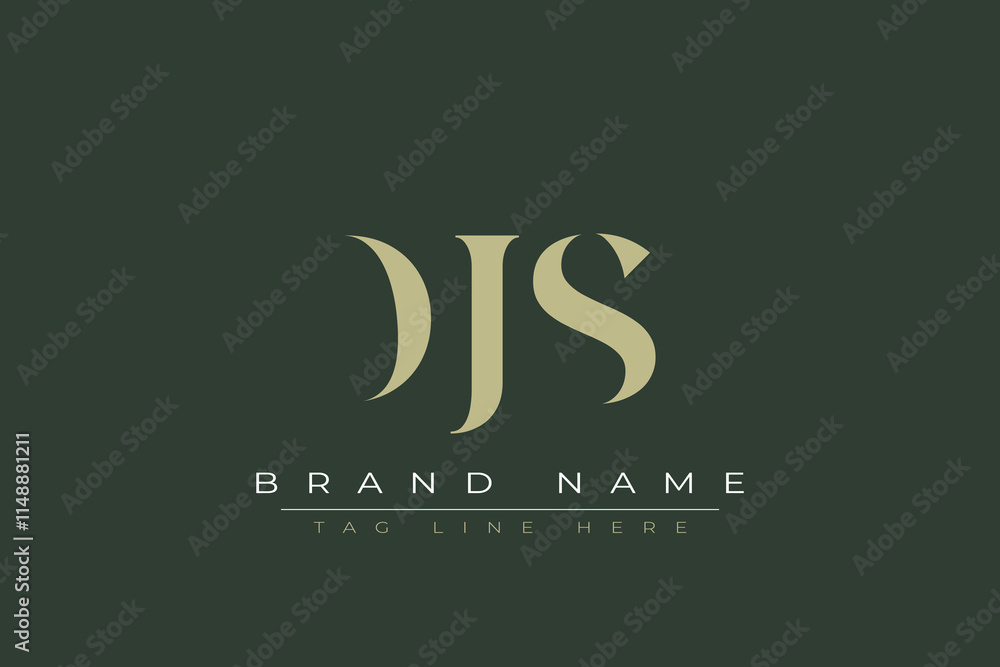 DJS abstract letter logo design. This logo is designed by three abstract letters. DJS abstract letter logo design. This logo is designed by three abstract letters.