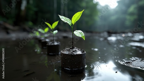 mangrove forests reintroduced to protect vulnerable coastlines photo