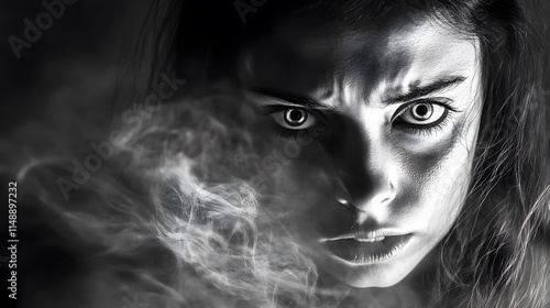 A Woman's Hypervigilance in a Dark Room