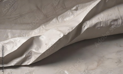 Wallpaper Mural Wrinkled light gray kraft paper, uneven surface,  surface,  design element,  gray Torontodigital.ca