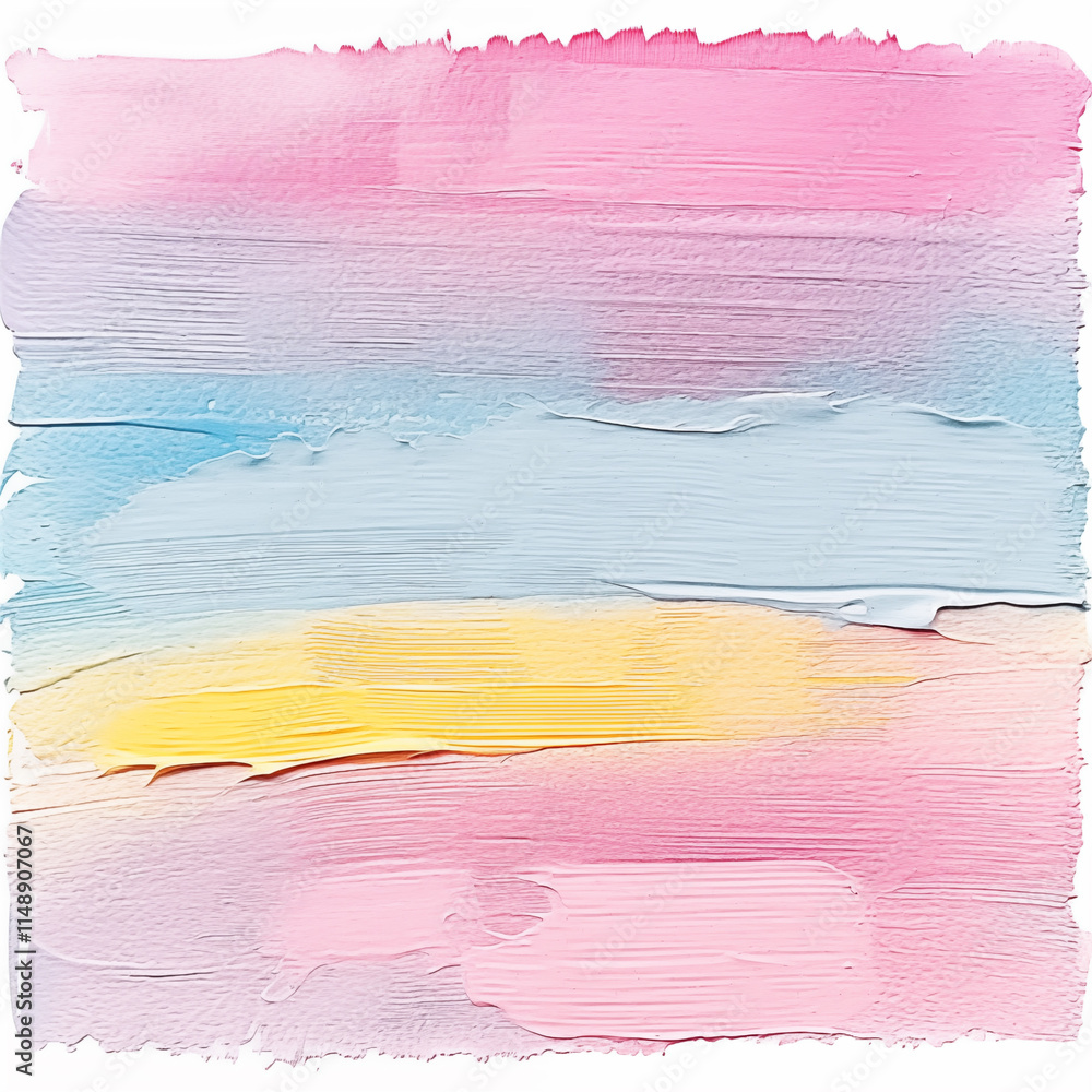 Abstract Brush Strokes in Soft Pastel Colors Abstract Brush Strokes in Soft Pastel Colors