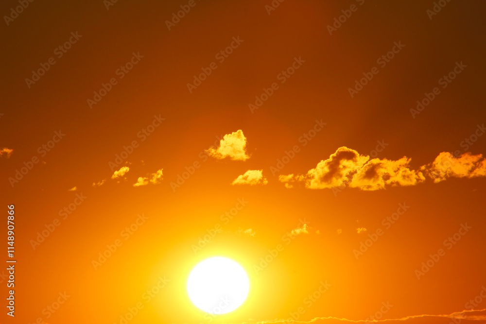 sunset in the sky. orange sky at sunset. day ending. sunset in the sky. orange sky at sunset. day ending.