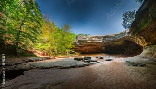 ash cave hocking hills ohio photo