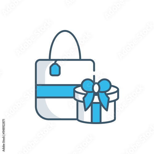 Gift Bag vector icon